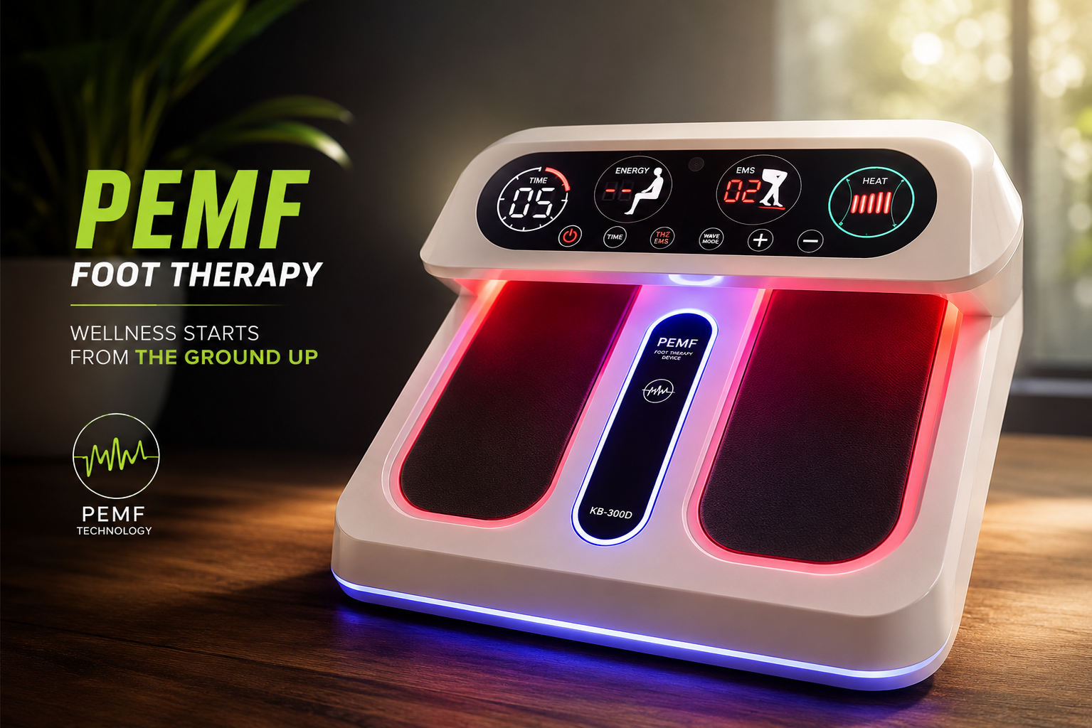 PEMF Foot Therapy Device - Premium Design
