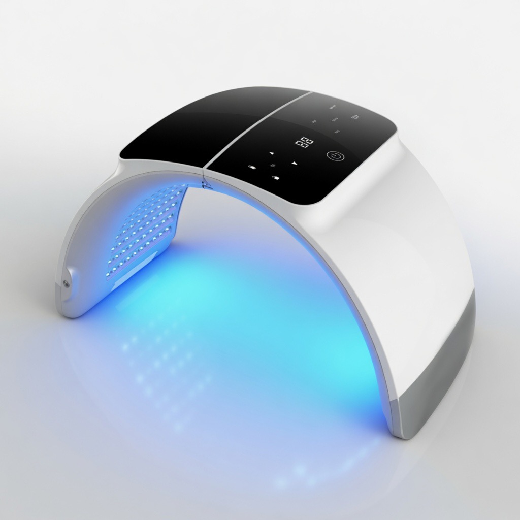 Phototherapy 7 LED Light Device front view showing all 7 lights